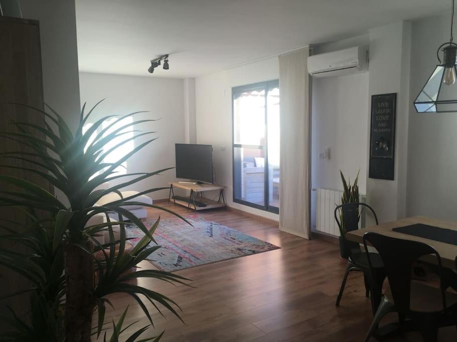 Luminoso Atico Con Terraza, Vistas Y Gym Daire Sagunto Dış mekan fotoğraf
