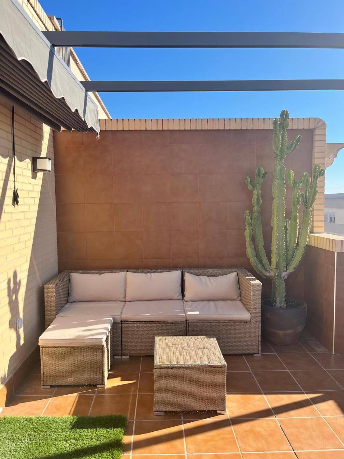 Luminoso Atico Con Terraza, Vistas Y Gym Daire Sagunto Dış mekan fotoğraf